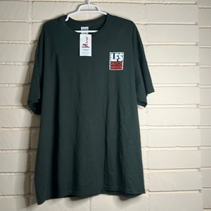 100% Cotton‎ Dark Green Tee Shirt 2X